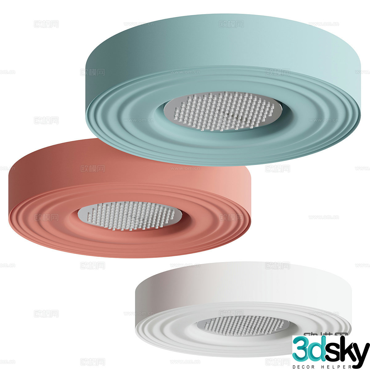 Modern ceiling lamp 3d model