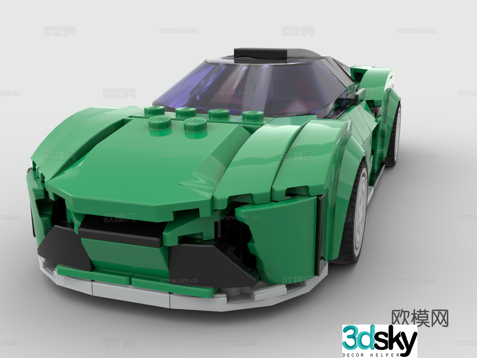 LEGO LEGO toys sports car car vehicle supercar 3d model