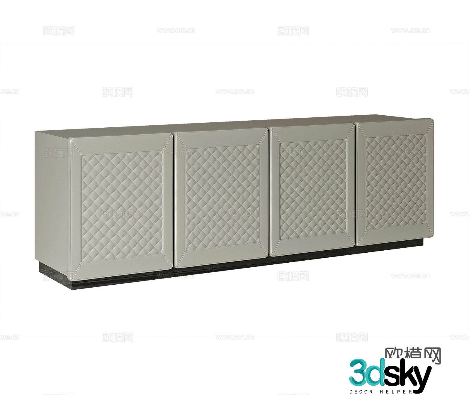 Modern TV cabinet 3d model