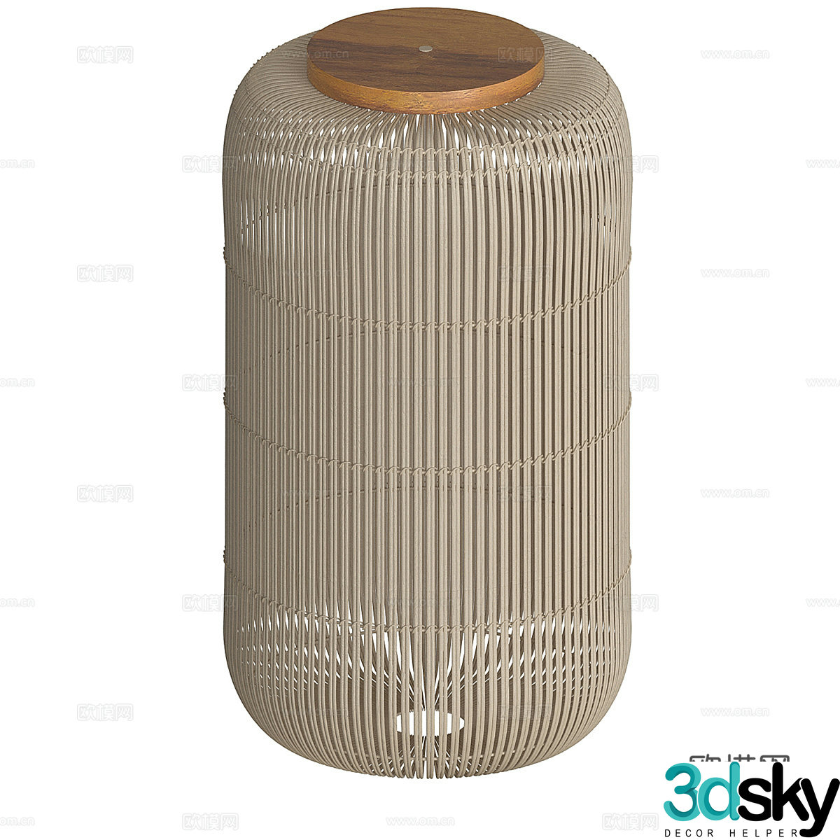 Modern desk lamp 3d model