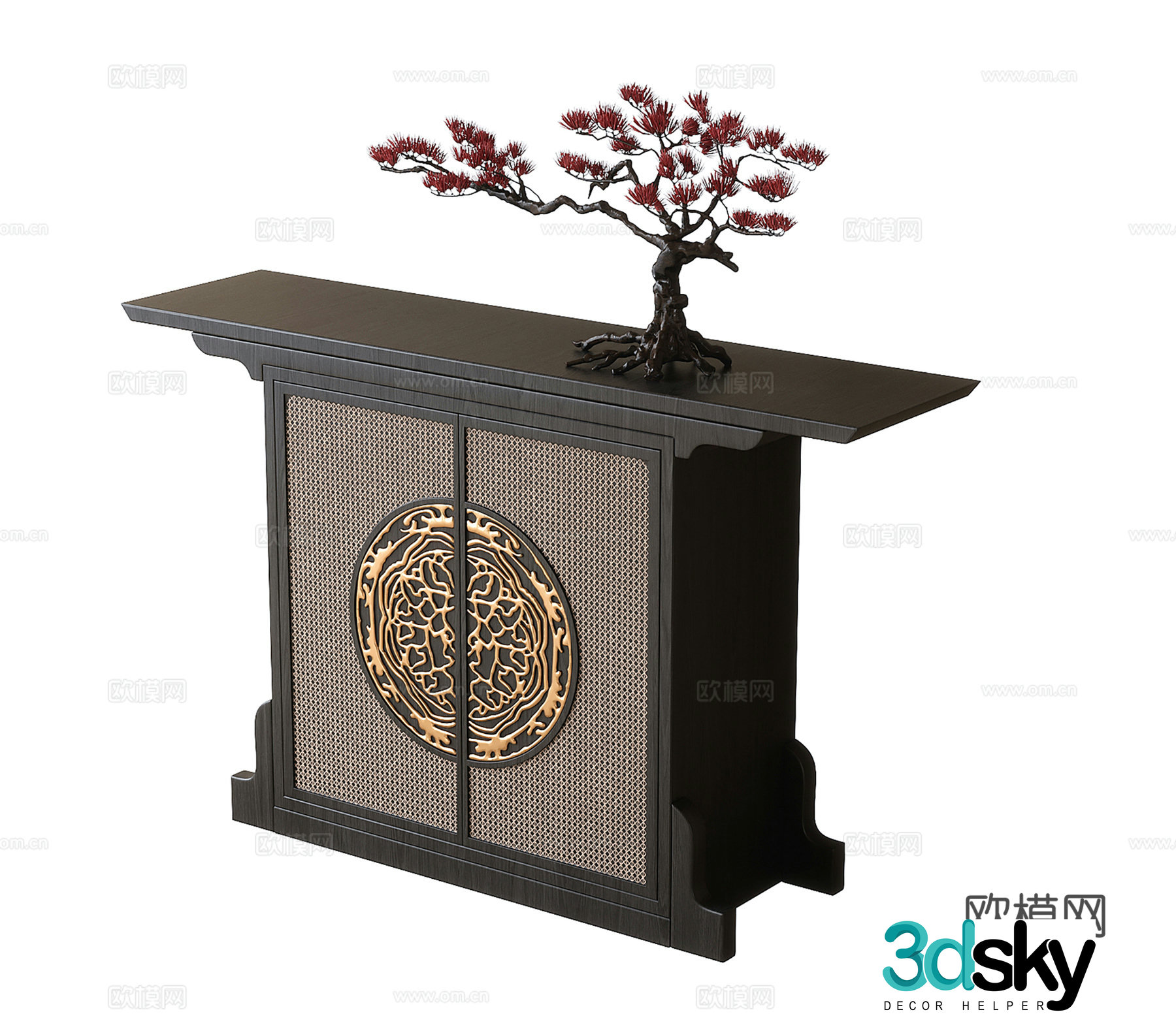 Chinese style Duanjingdai 3D model