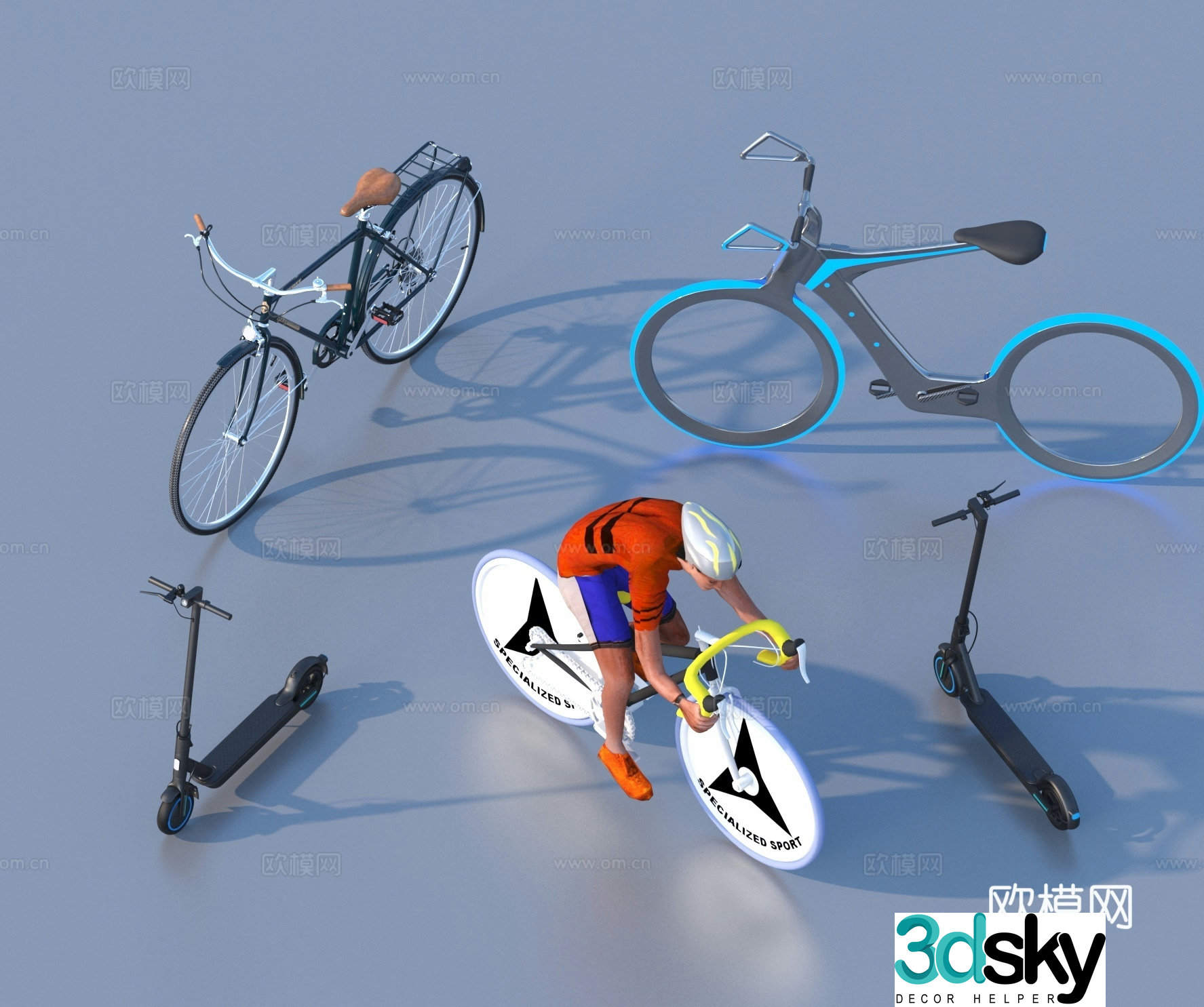 bicycle bicycle chain bicycle 3d model