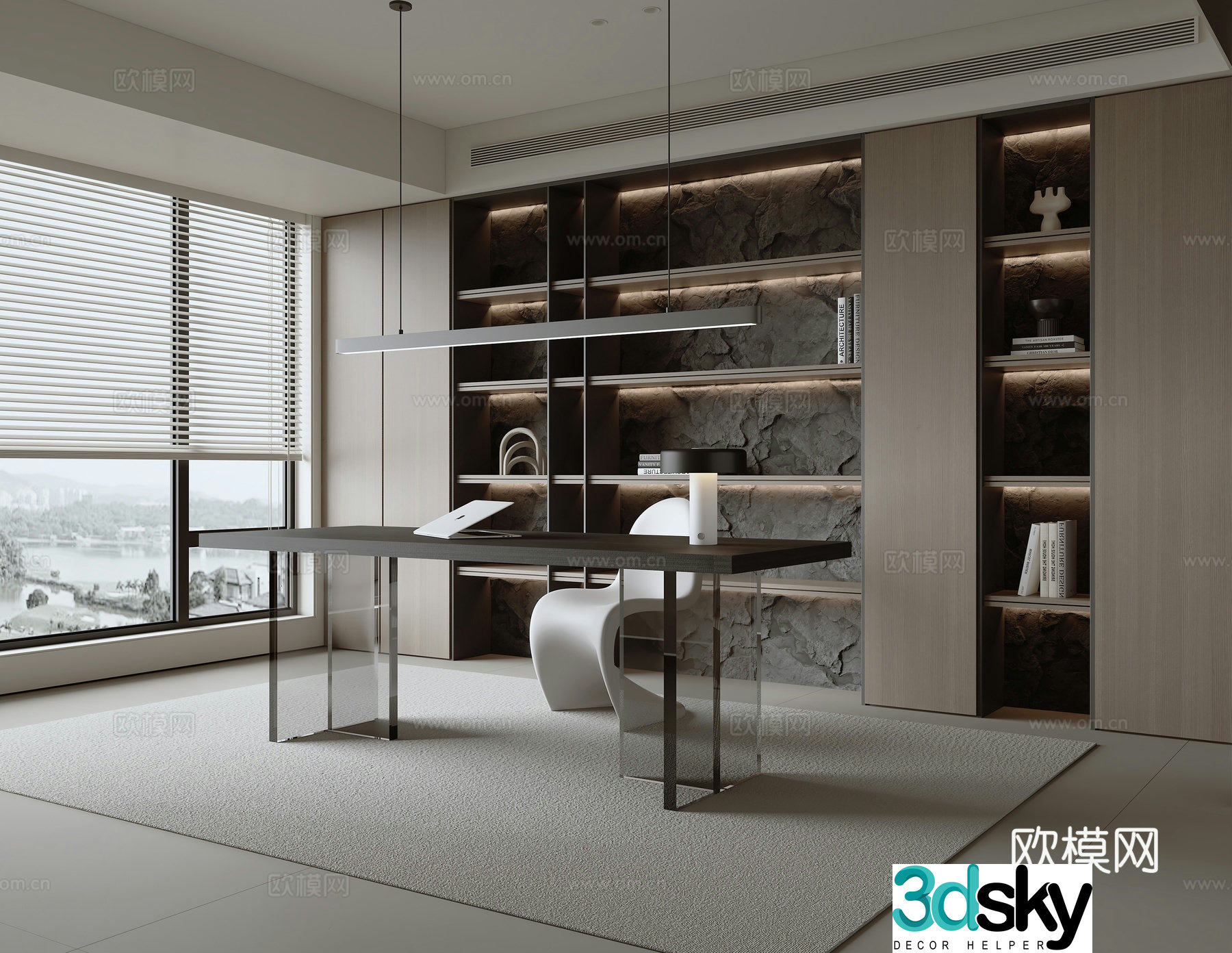 Italian study 3D model