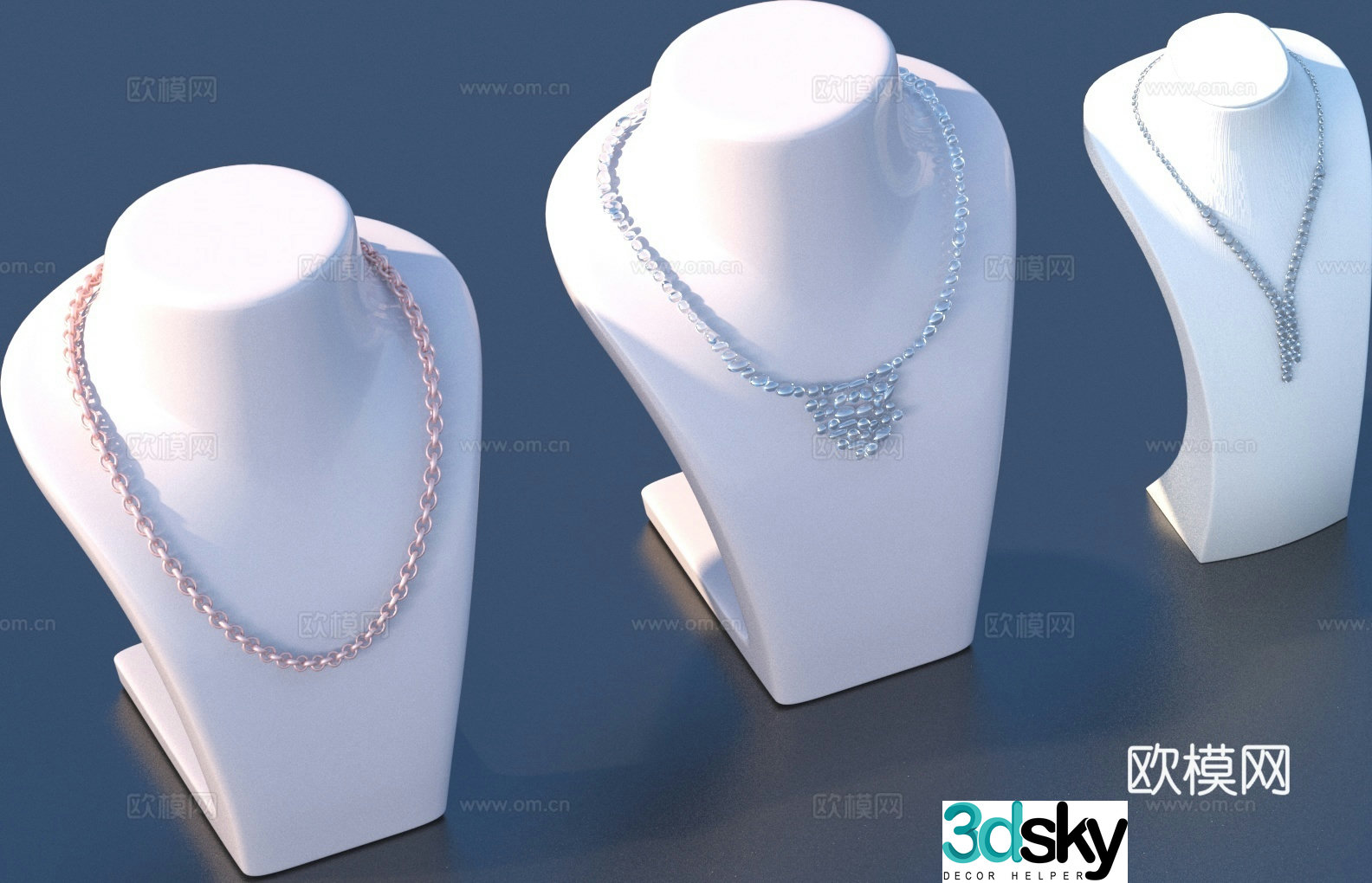 Jewelry Necklace 3d Model