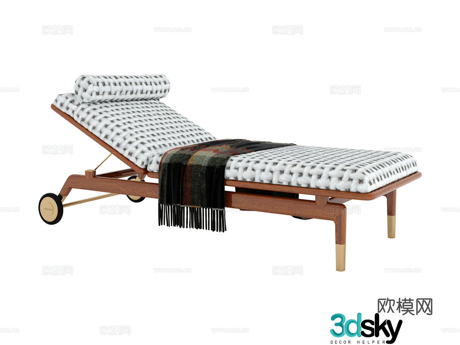 visionnaire bed recliner 3d model