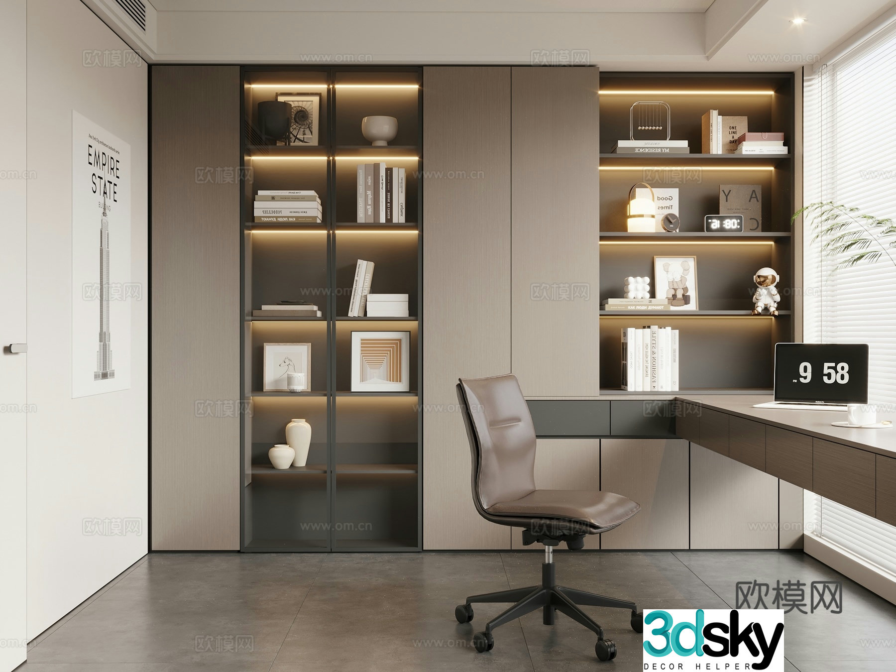 Italian study 3D model