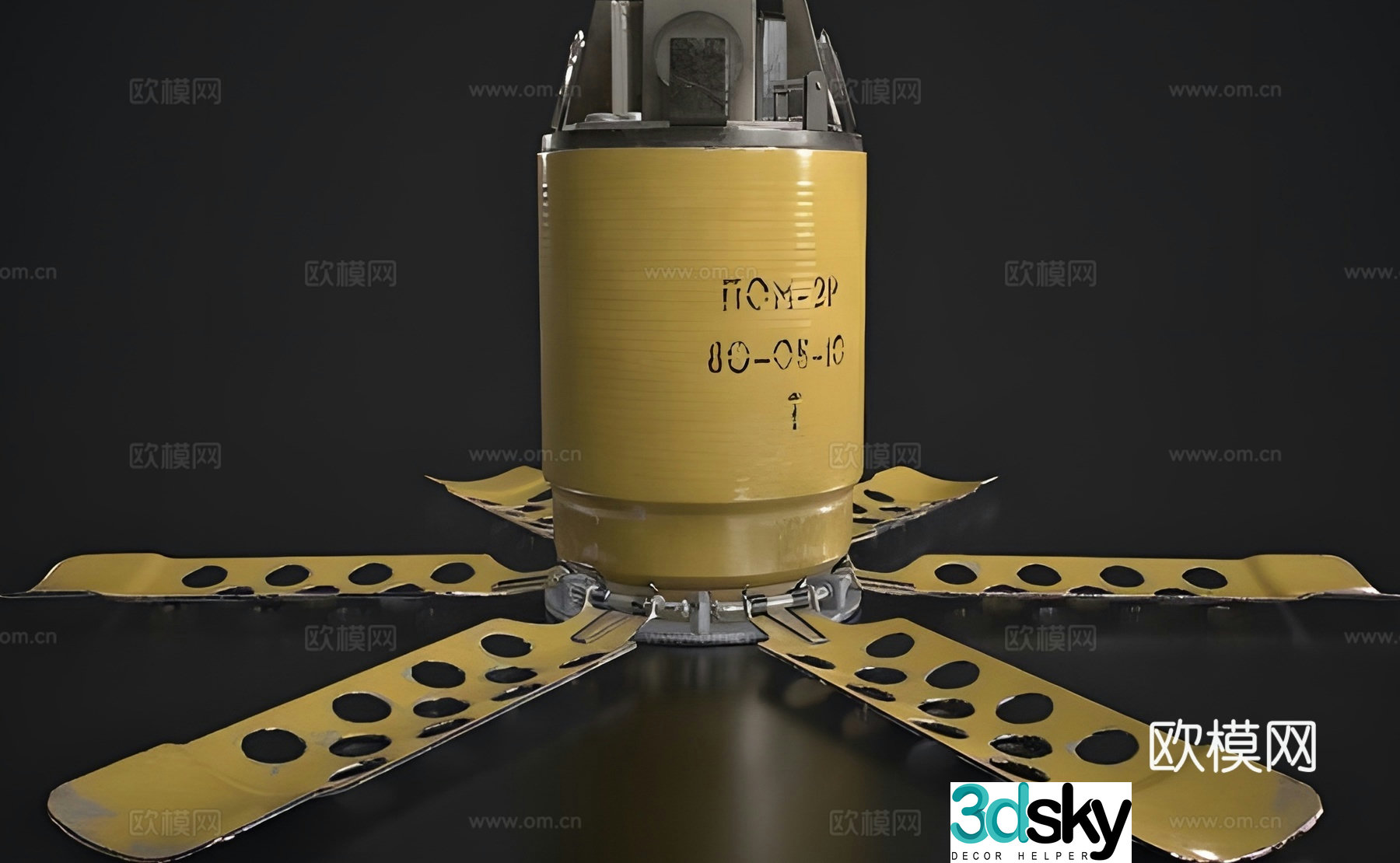 mine 3d model