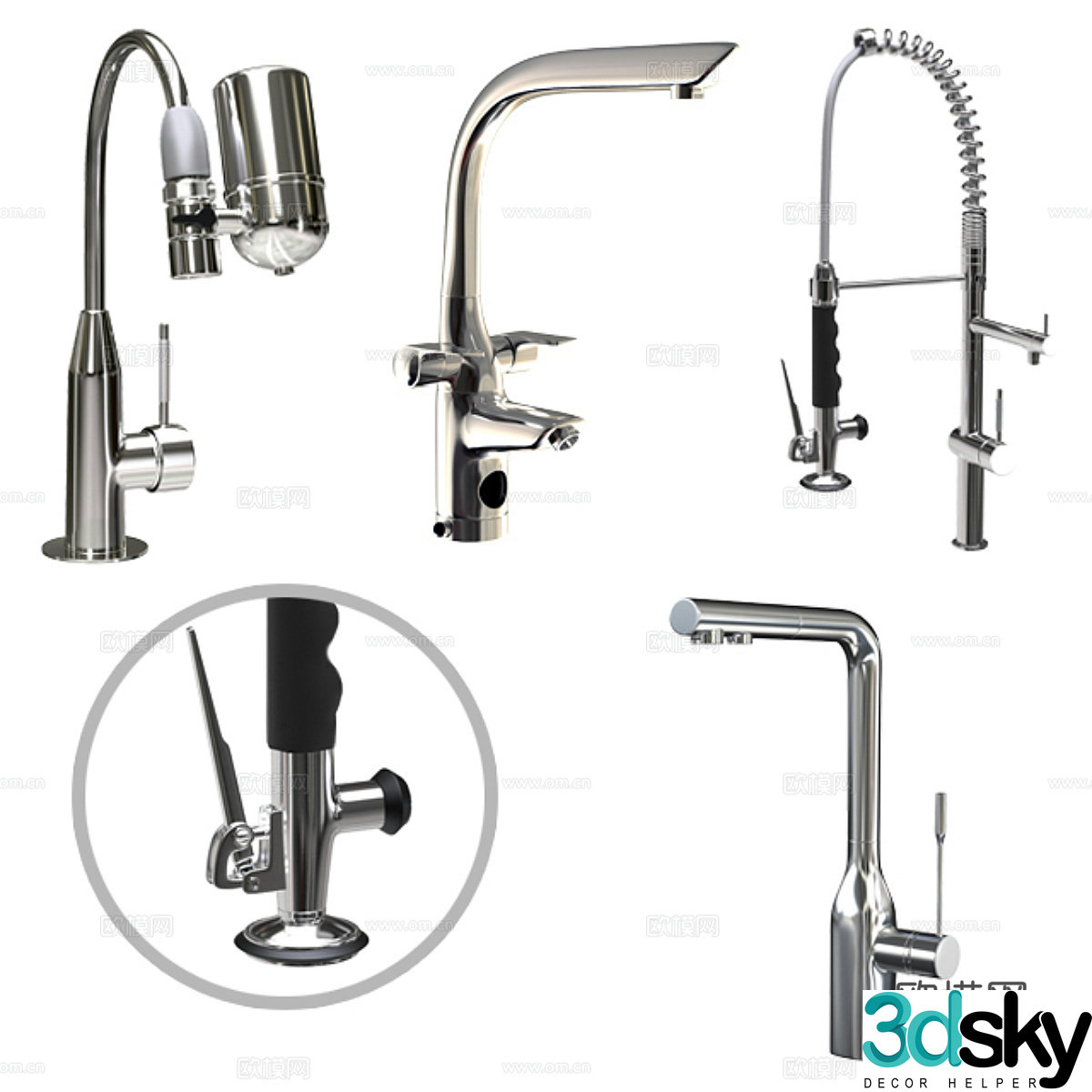 faucet 3d model