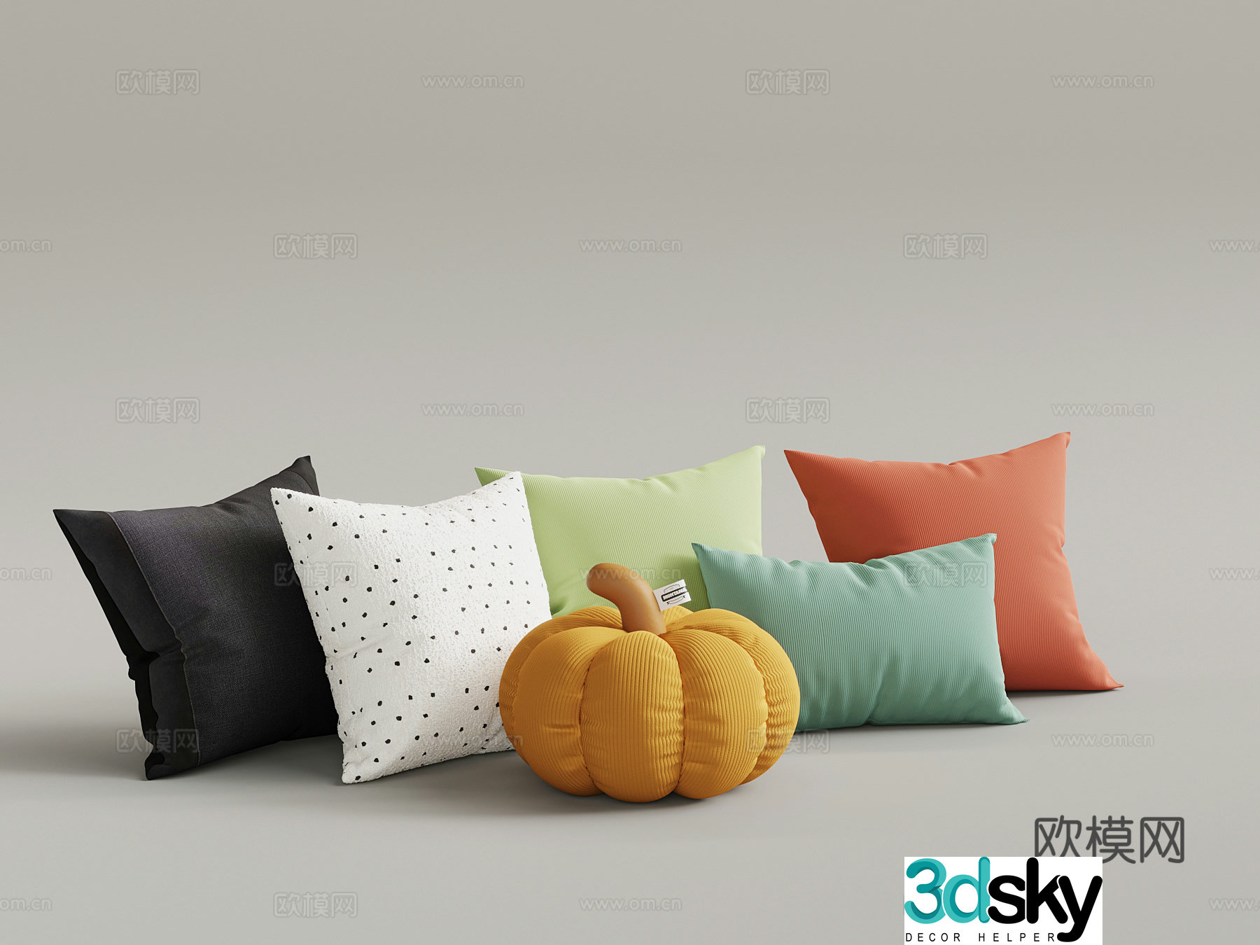 Modern pillow pillow 3d model