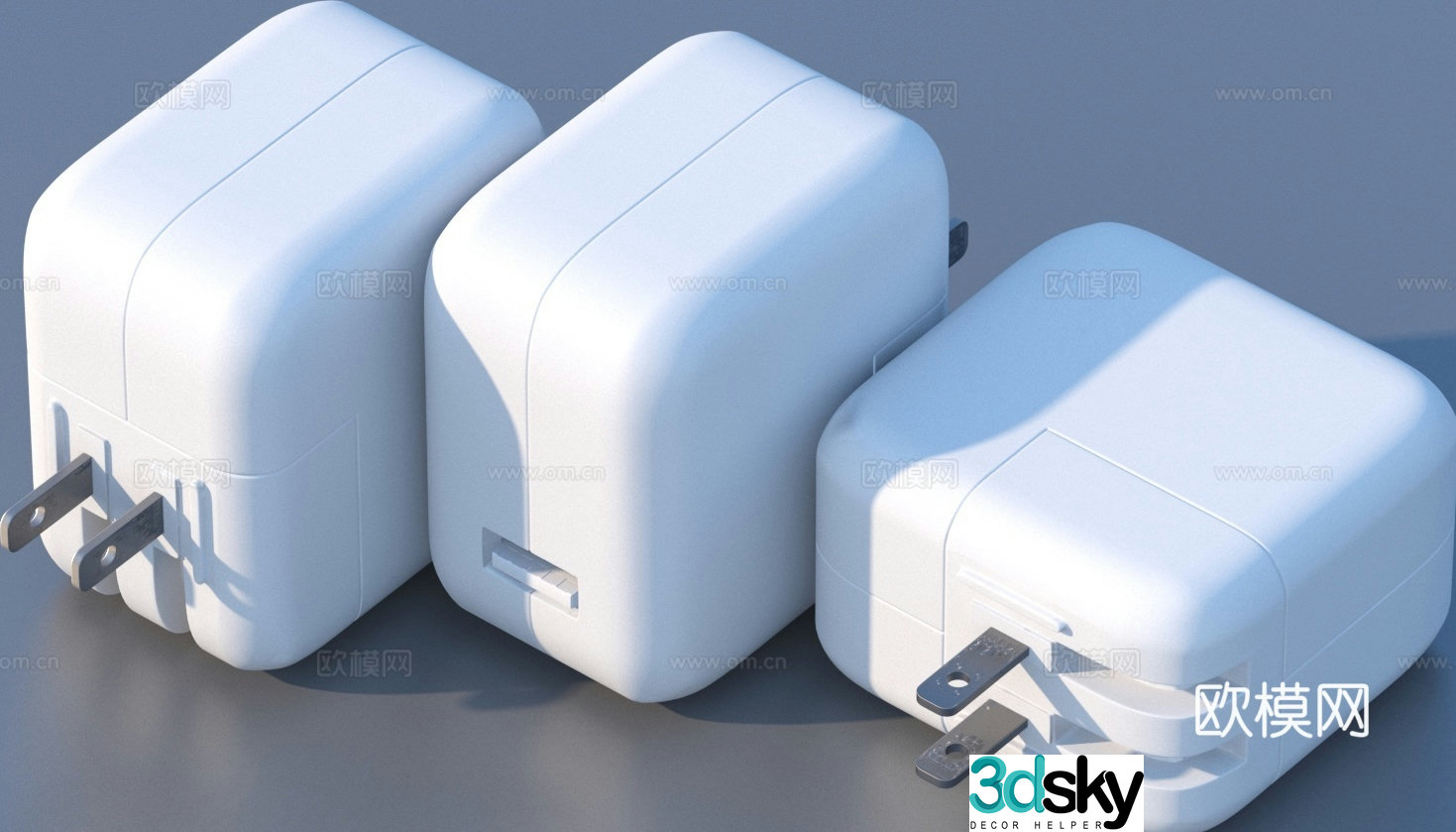 Charging head Charger Mobile phone charging head 3D model