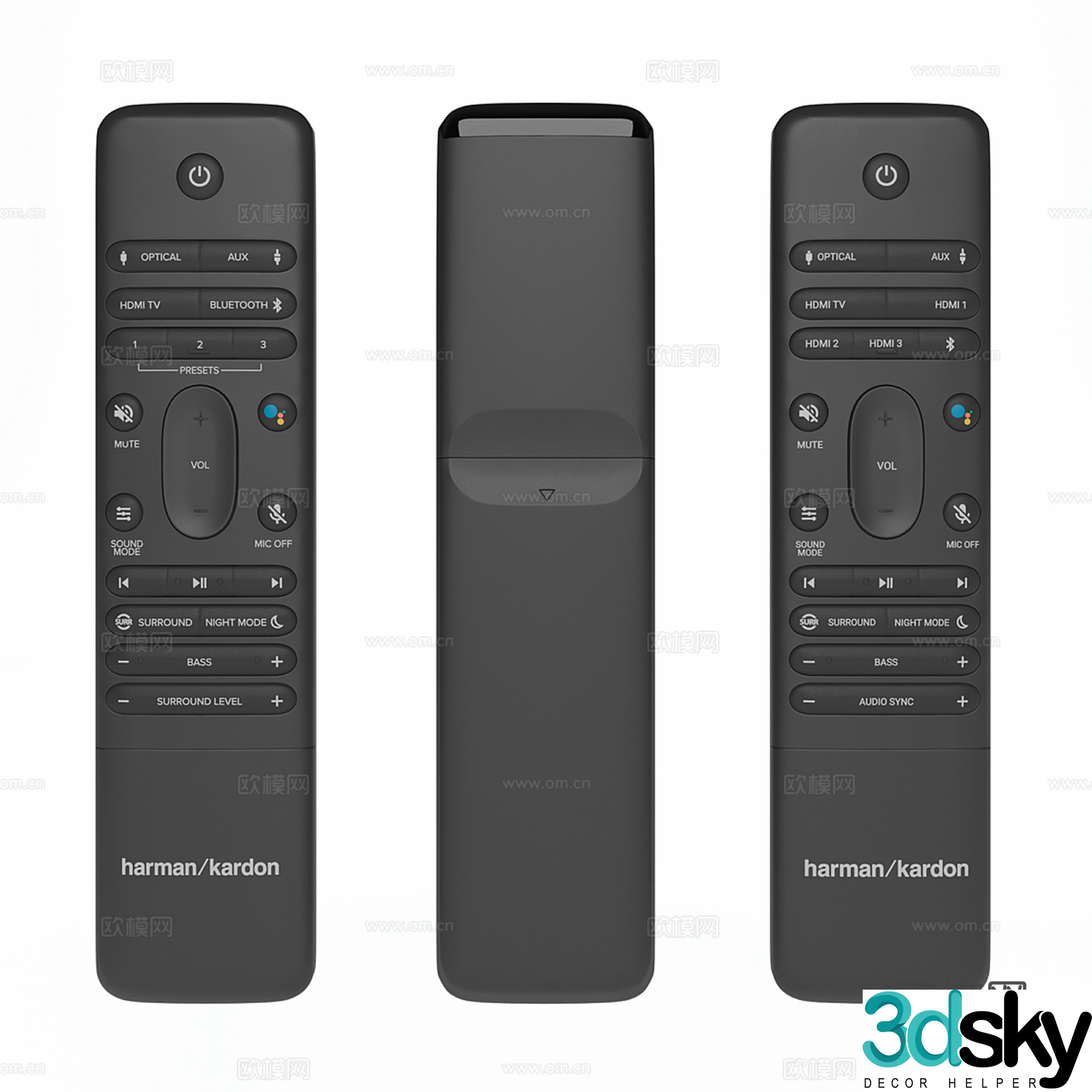 Citation remote control 3d model