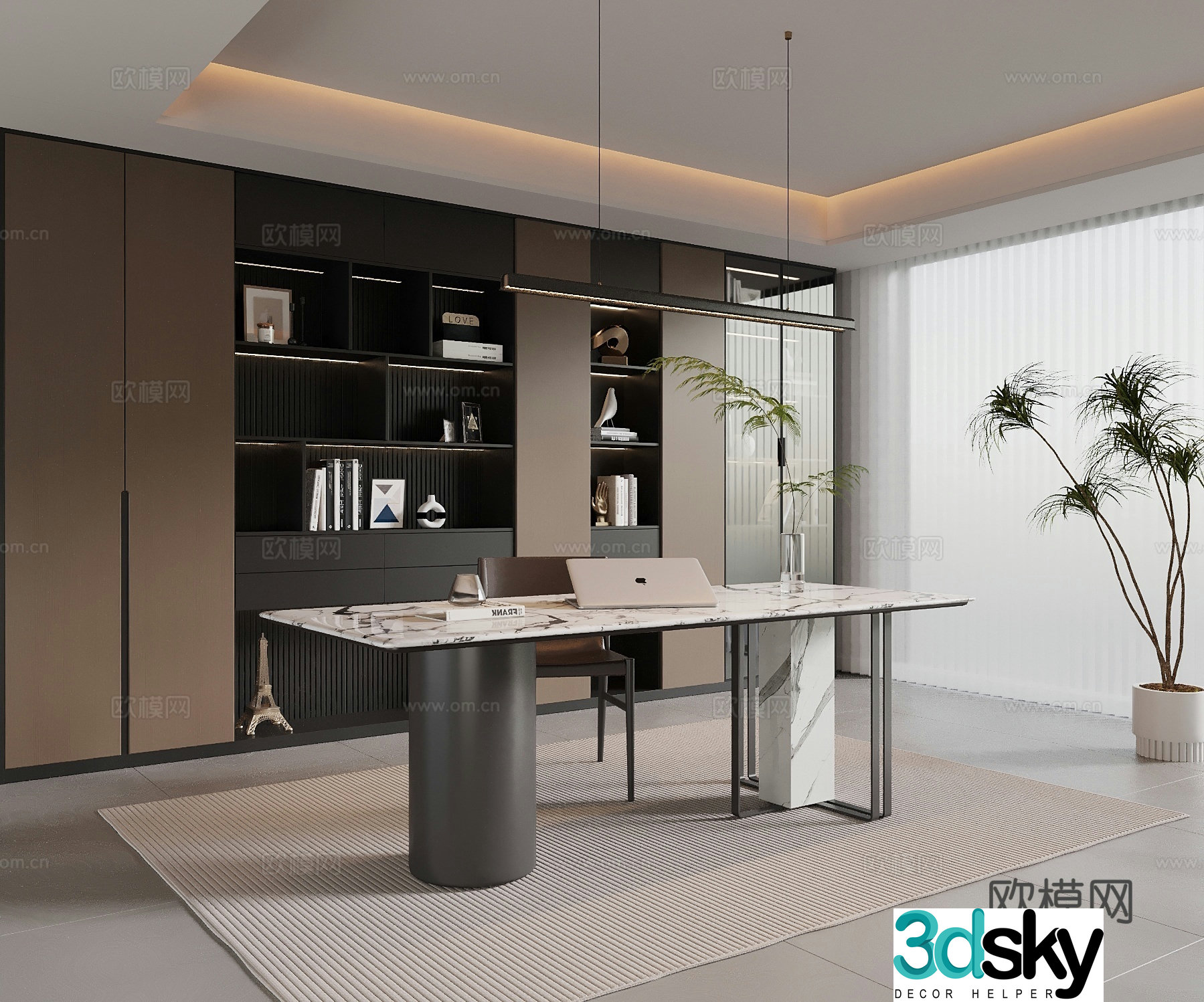Italian study 3D model