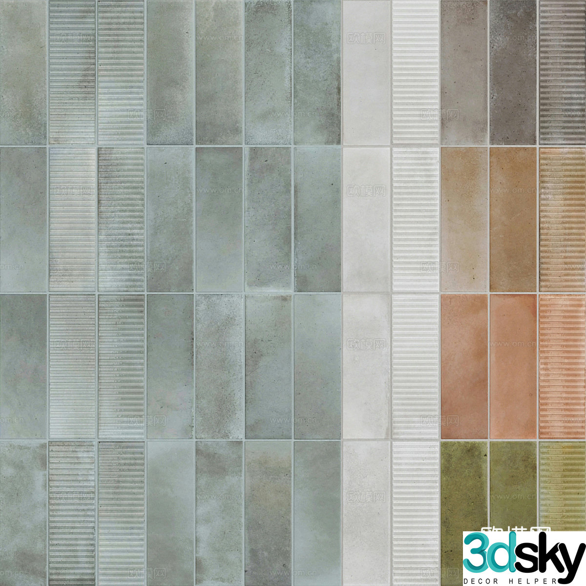 tiles floor tiles 3d model