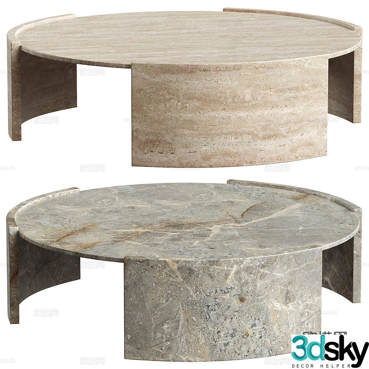 New Chinese coffee table 3d model