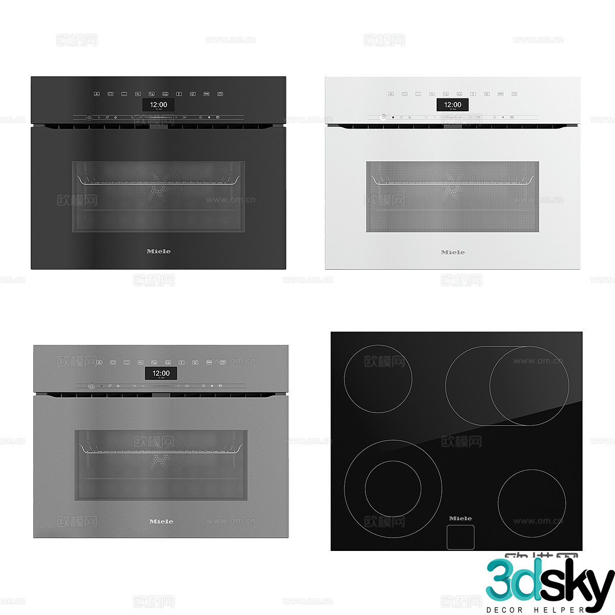 oven microwave 3d model