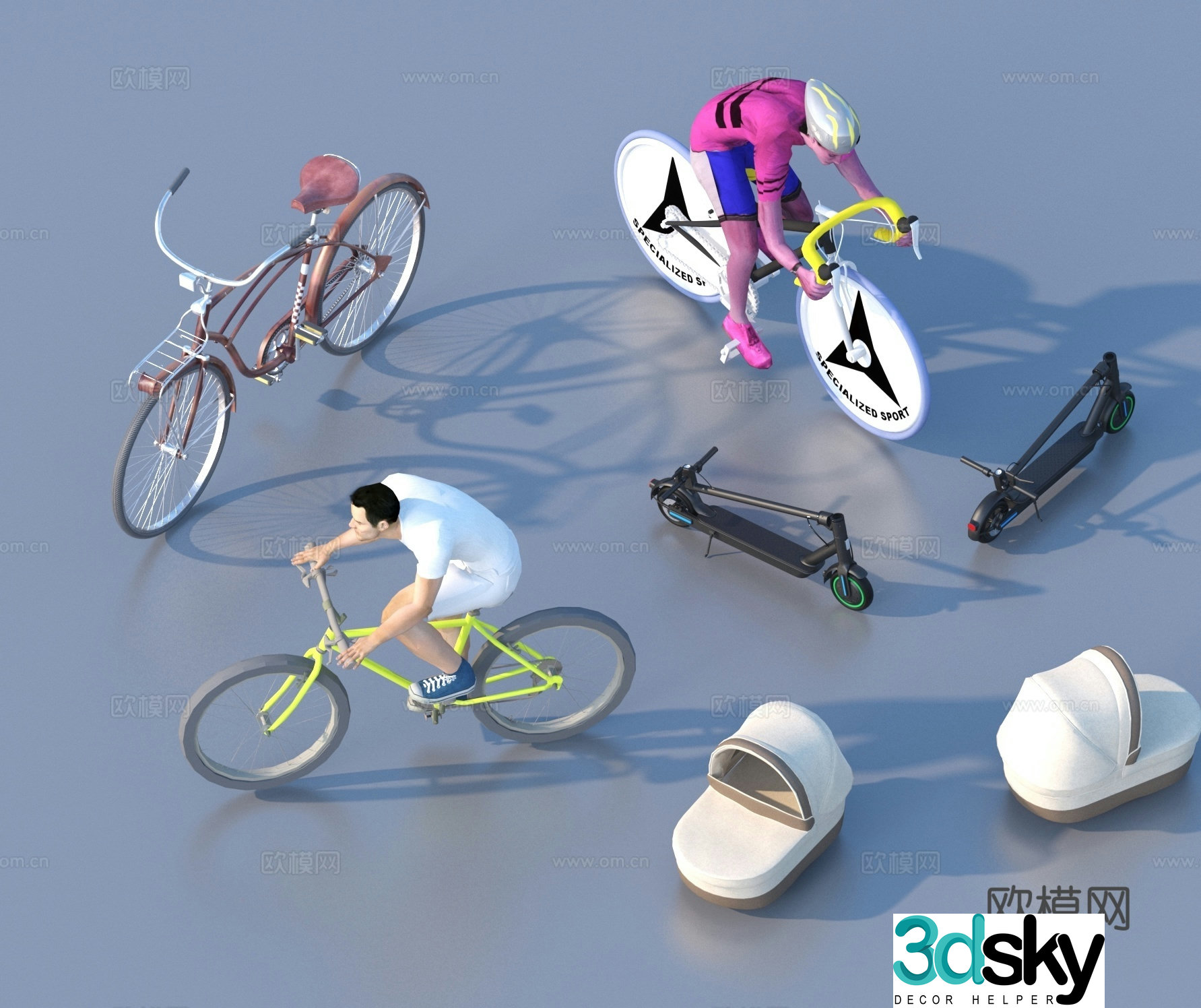 bicycle bicycle chain bicycle 3d model