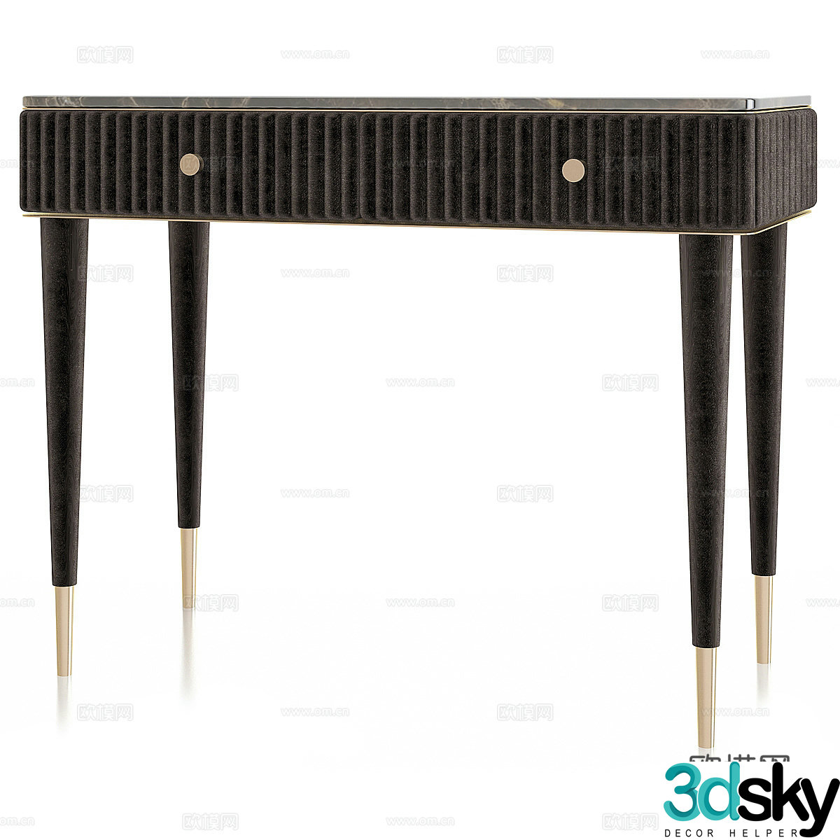 Modern dressing table 3d model