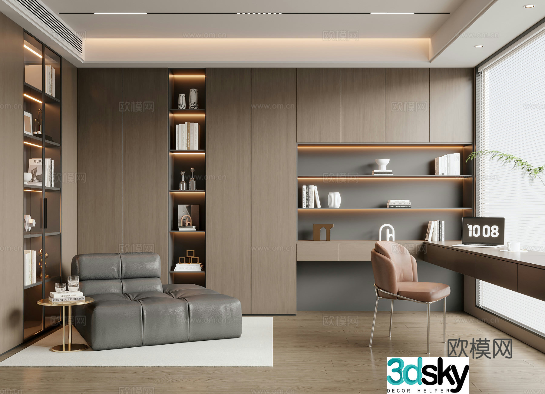 Italian study 3D model
