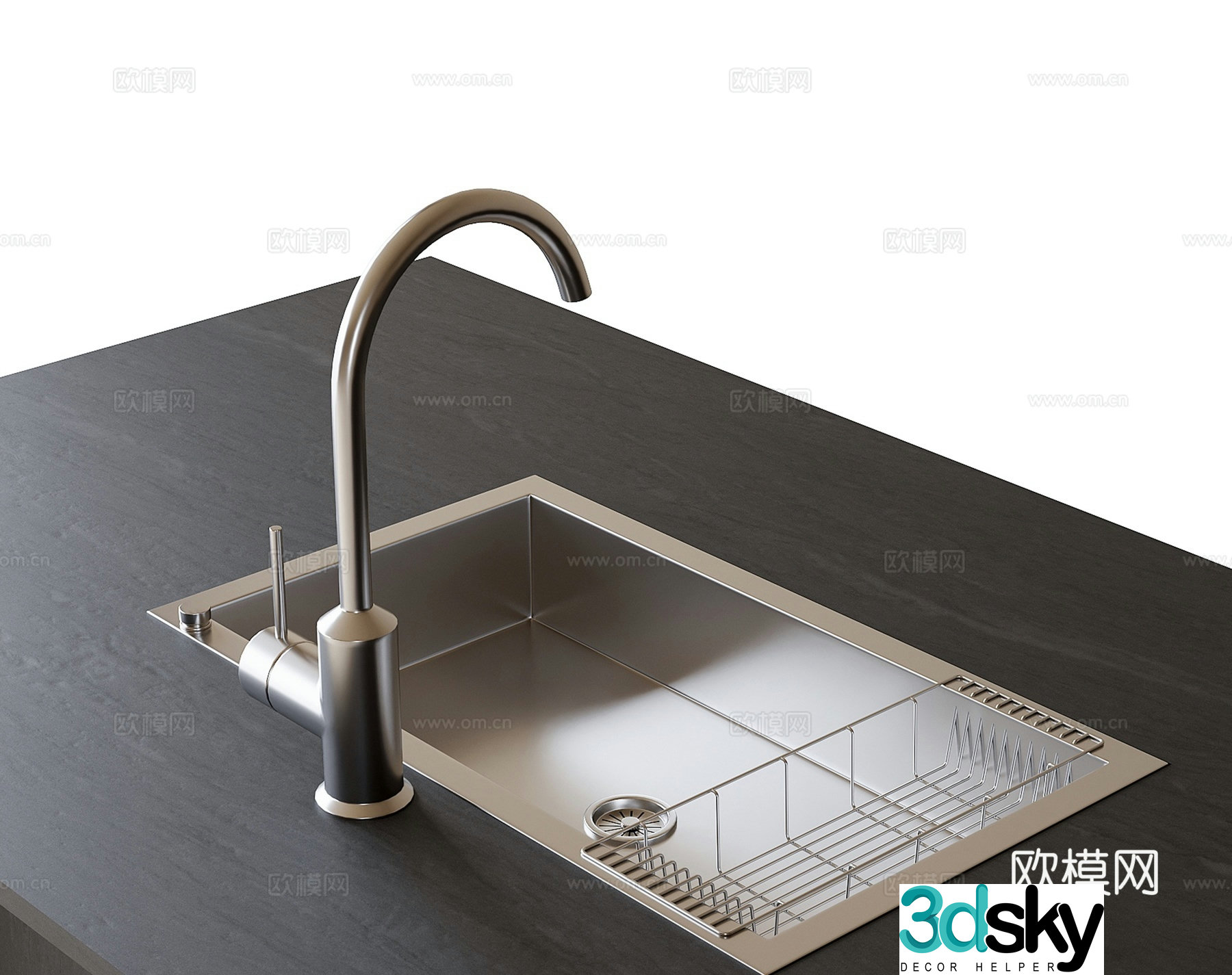 kitchen sink sink 3d model