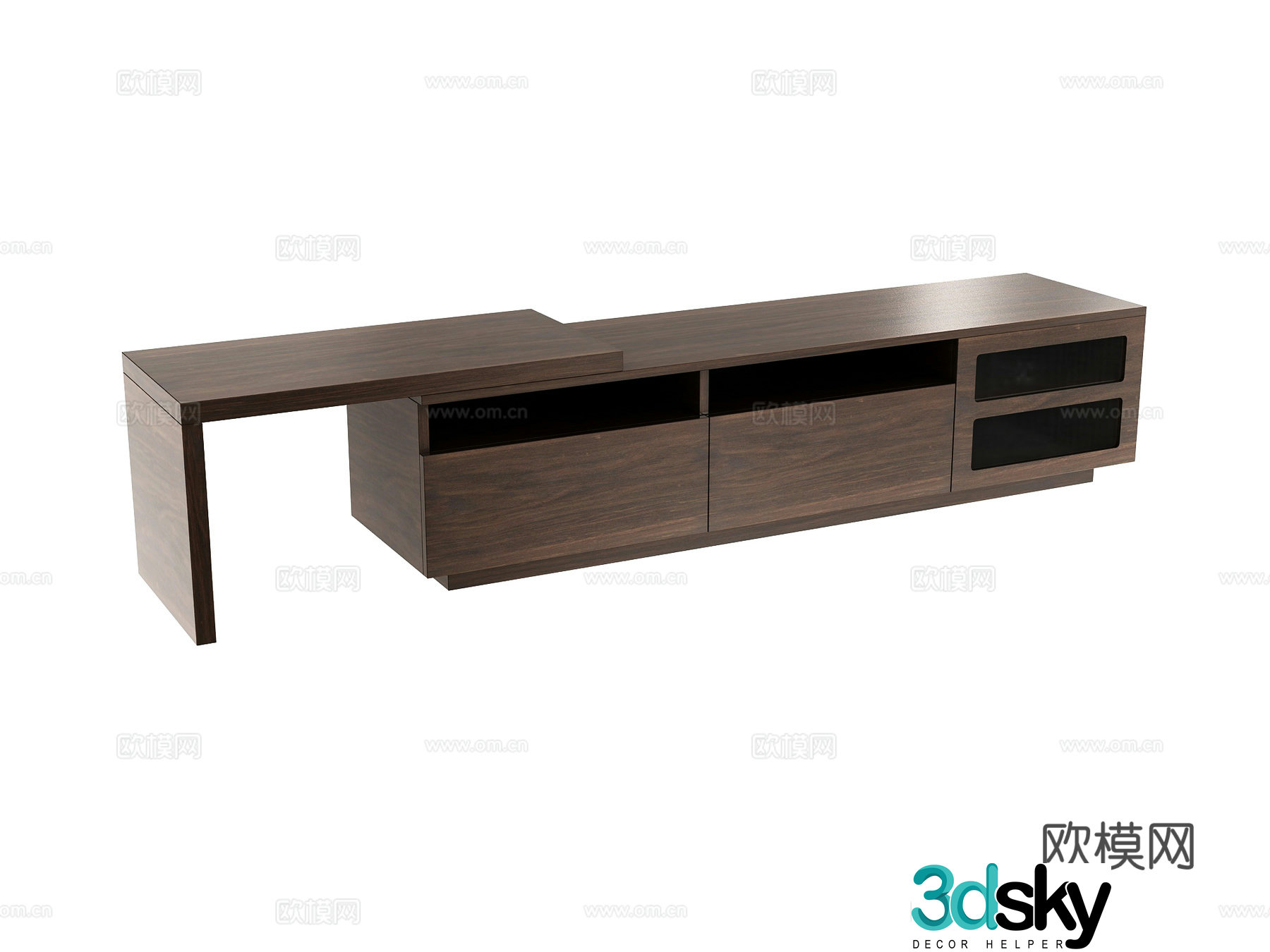 TV cabinet 3d model
