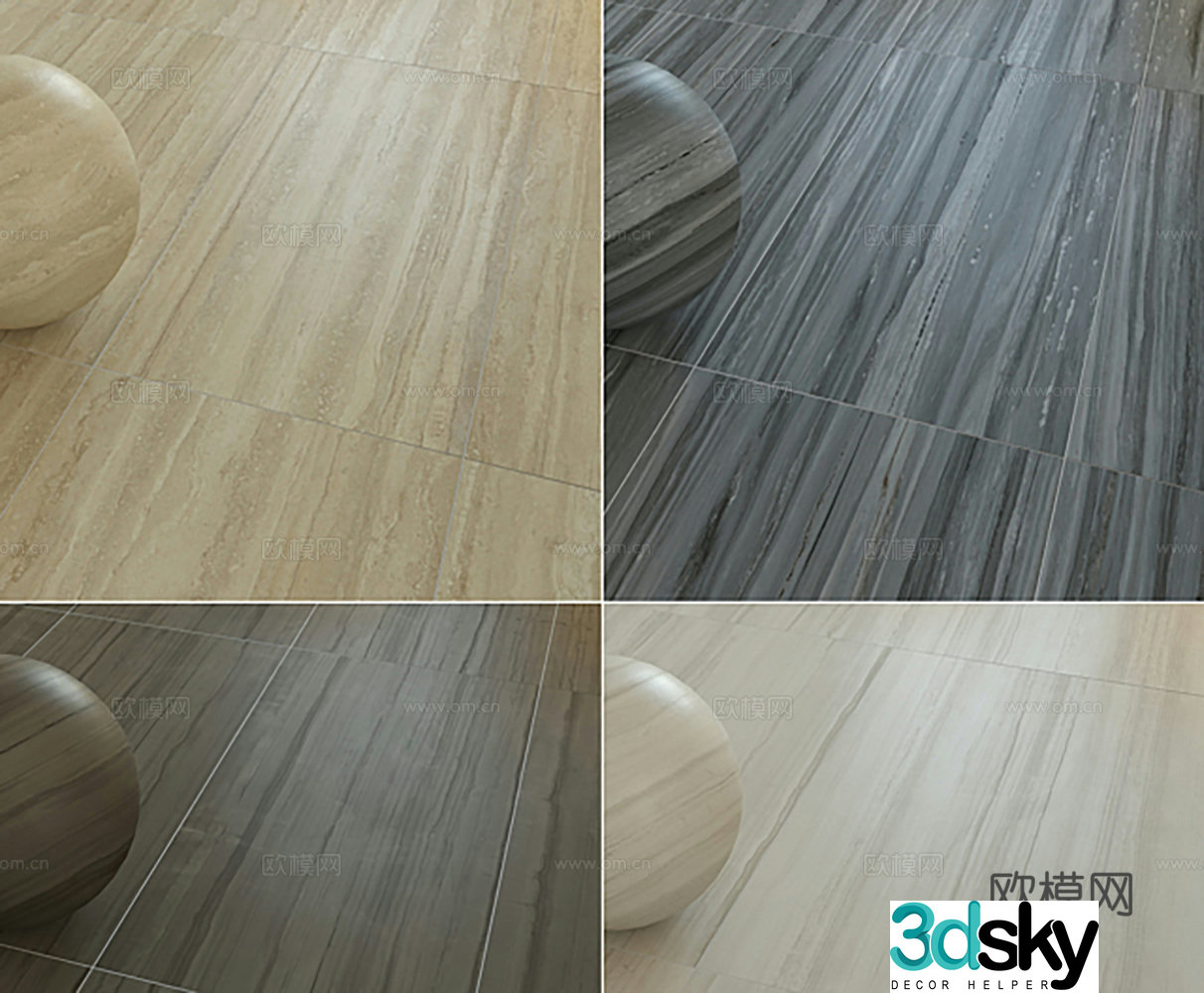 floor wooden floor 3d model