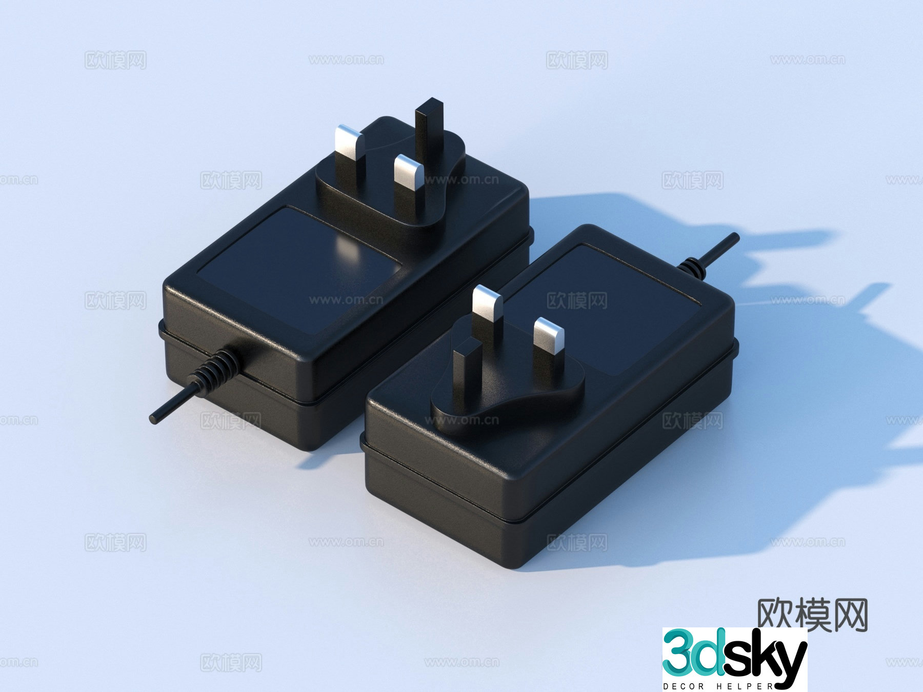 Charging head Charger Mobile phone charging head 3D model