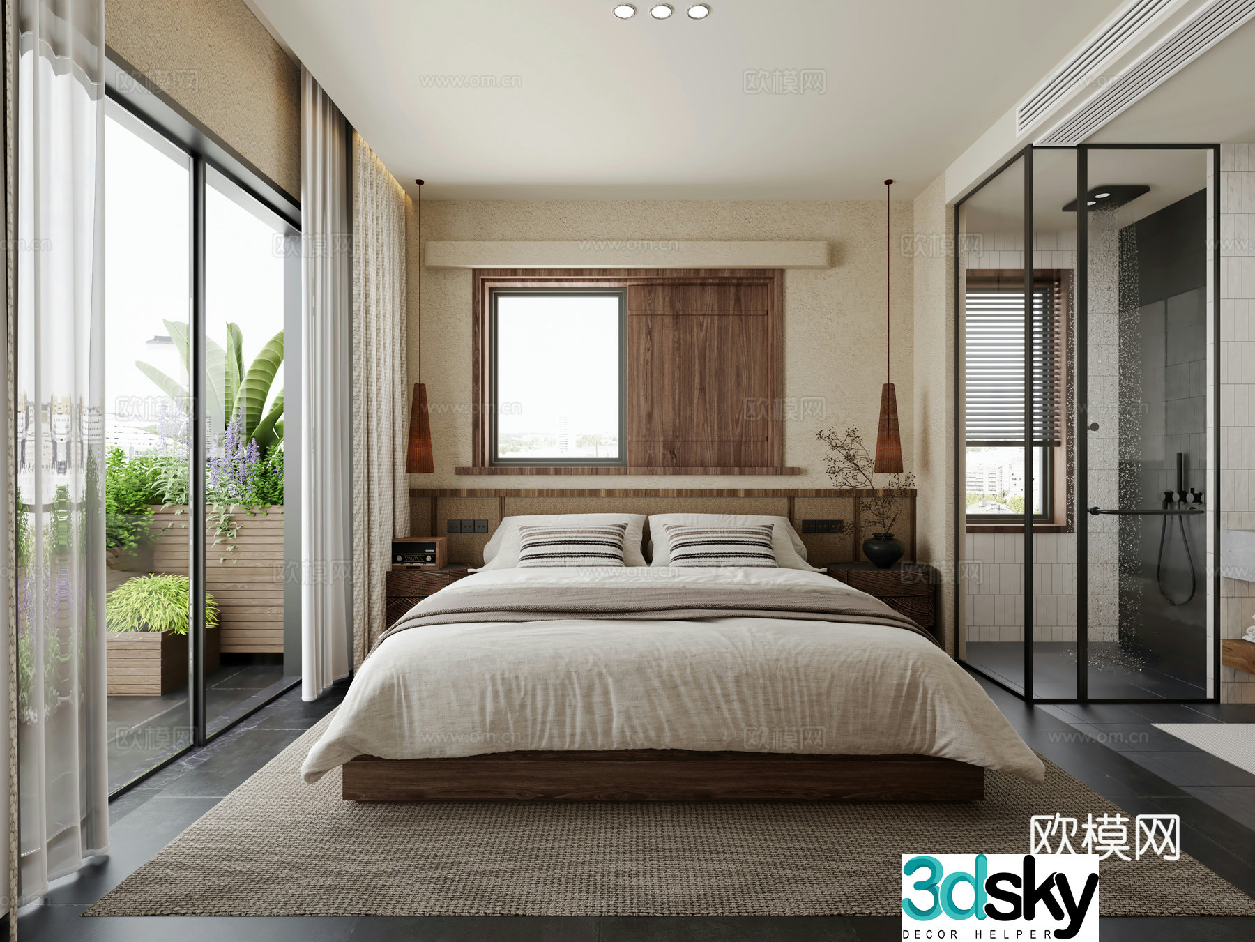 Wabi Sabi Bed and Breakfast 3D model