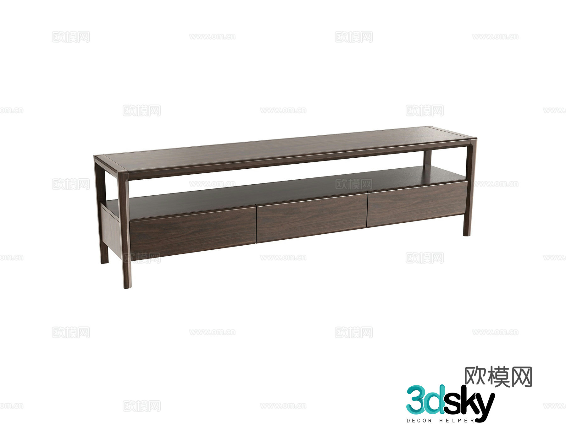 TV cabinet 3d model
