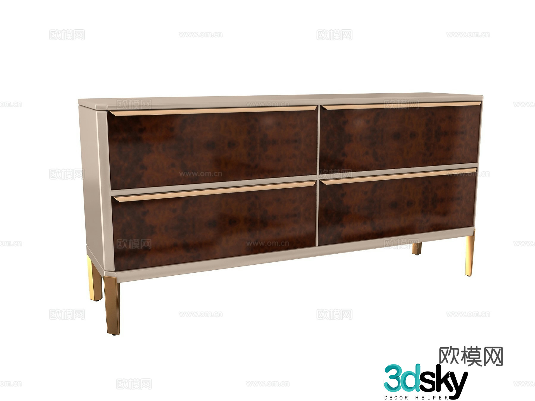 Entrance cabinet 3d model