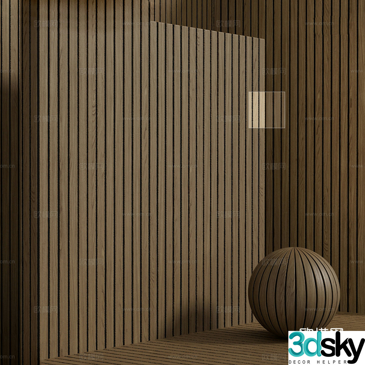 wooden floor 3d model