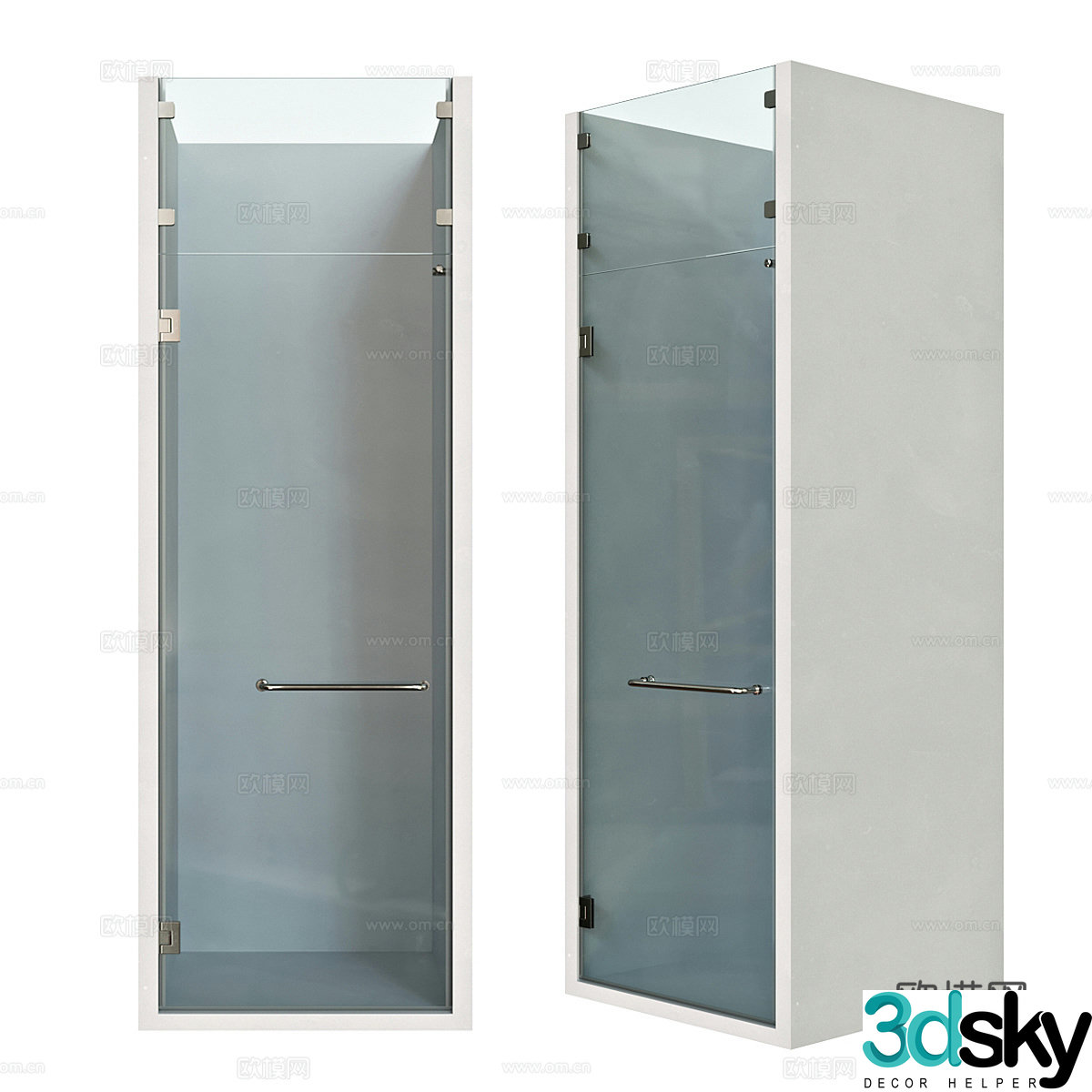 Shower sauna 3d model