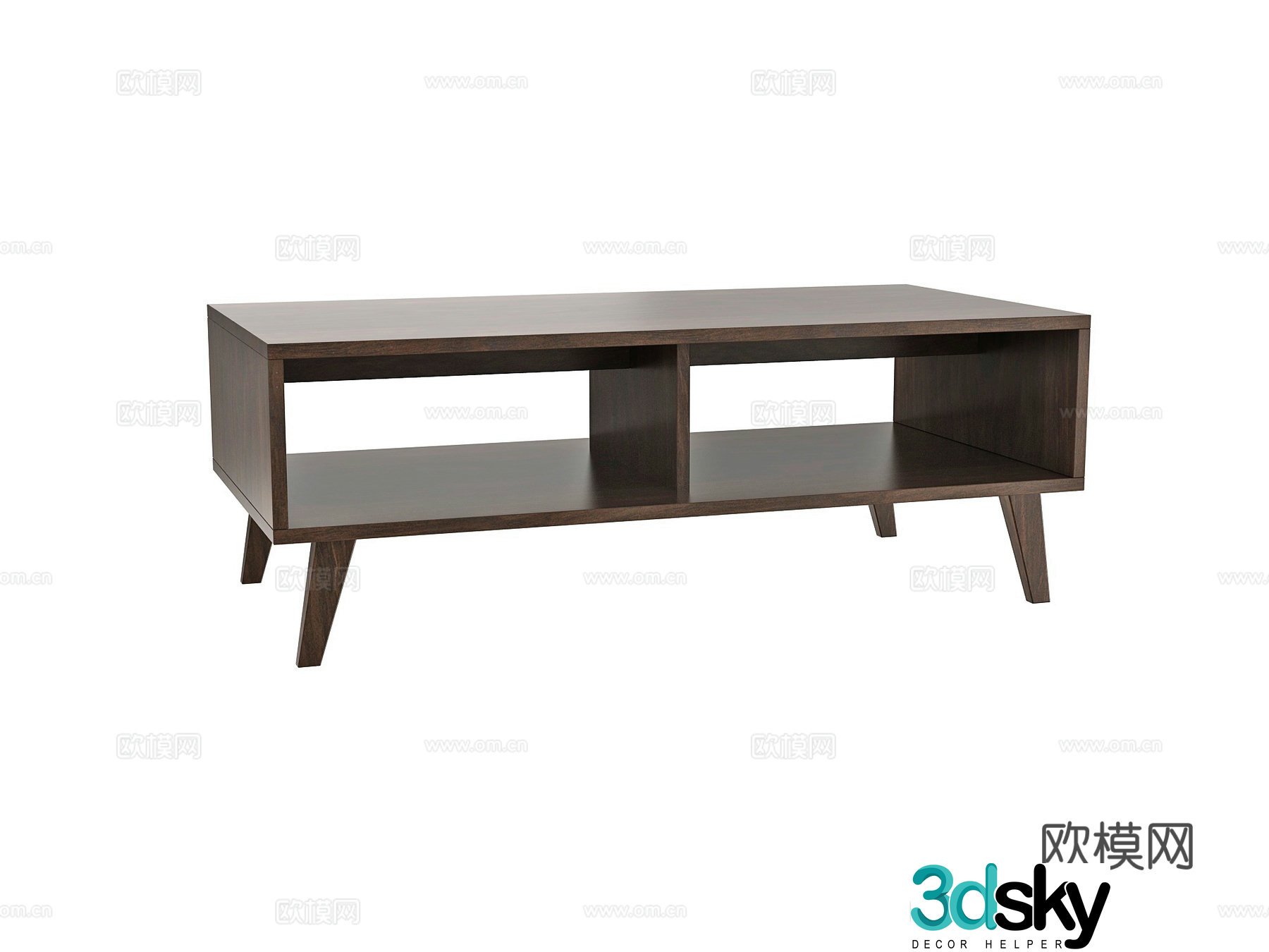 Modern coffee table 3d model