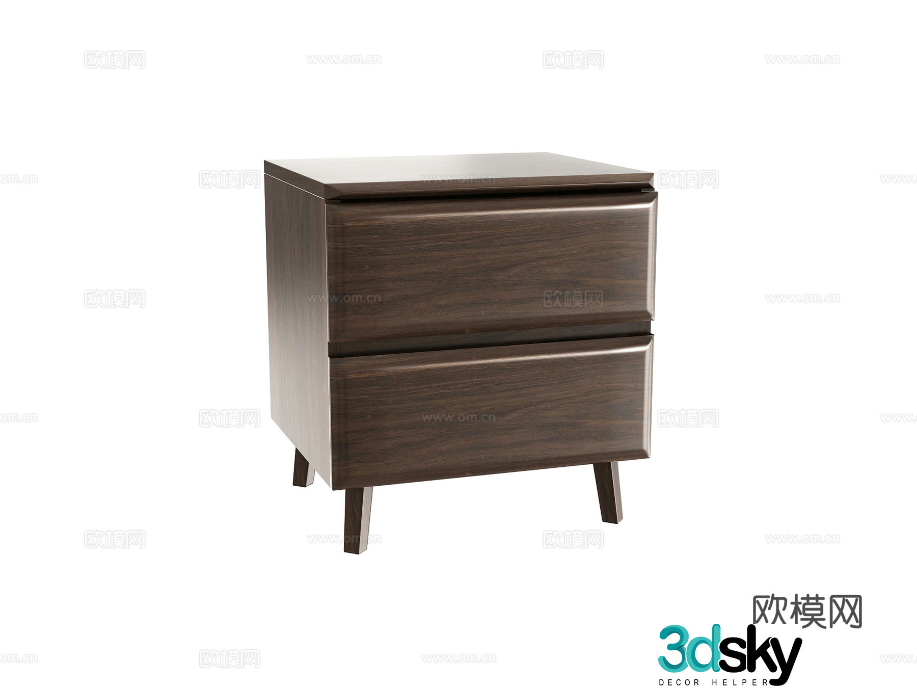 bedside table 3d model