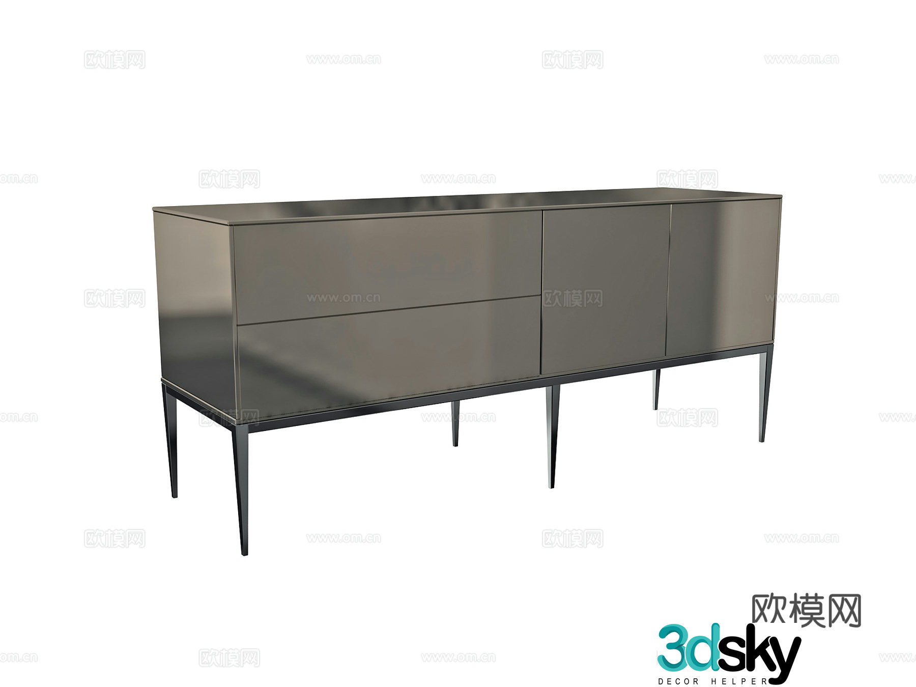TV cabinet 3d model