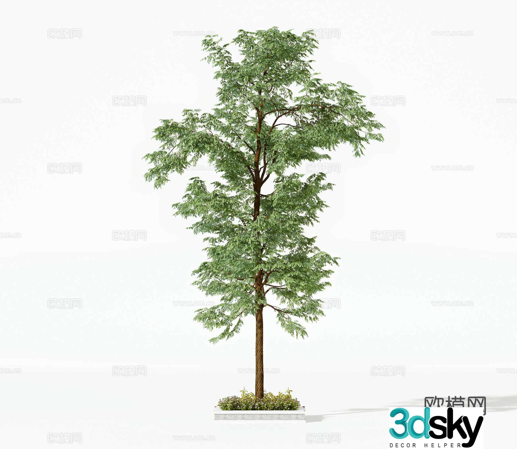 Landscape Tree Tree Trees 3d Model