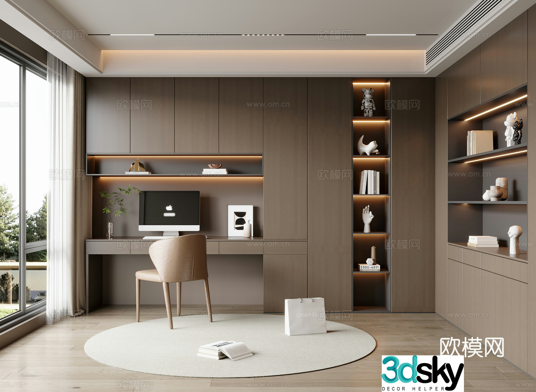 Italian study 3D model