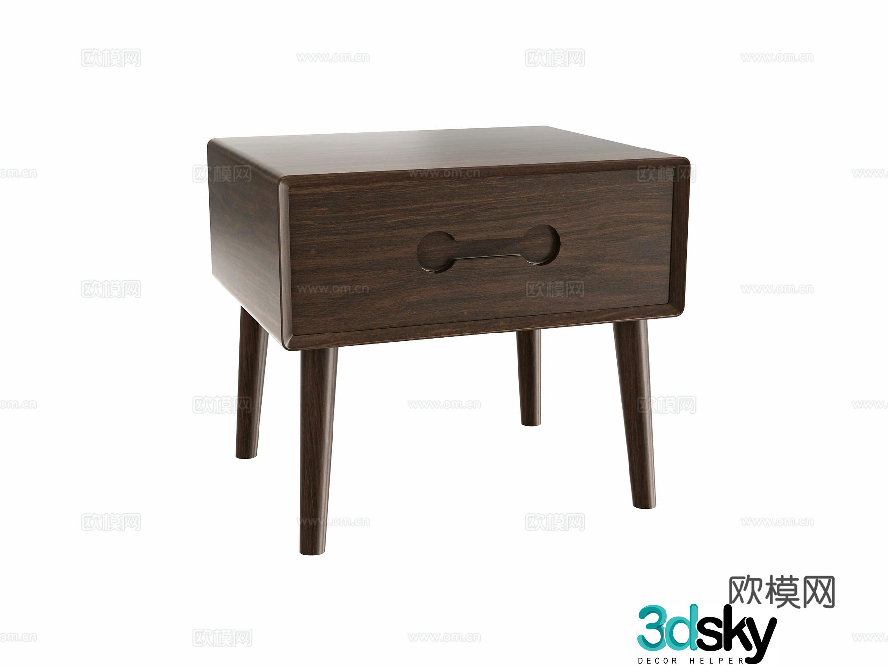 bedside table 3d model