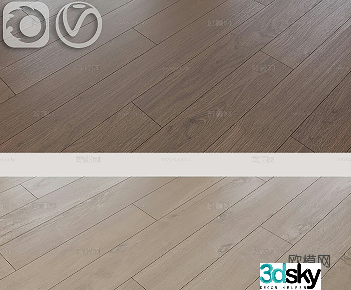 floor wooden floor 3d model