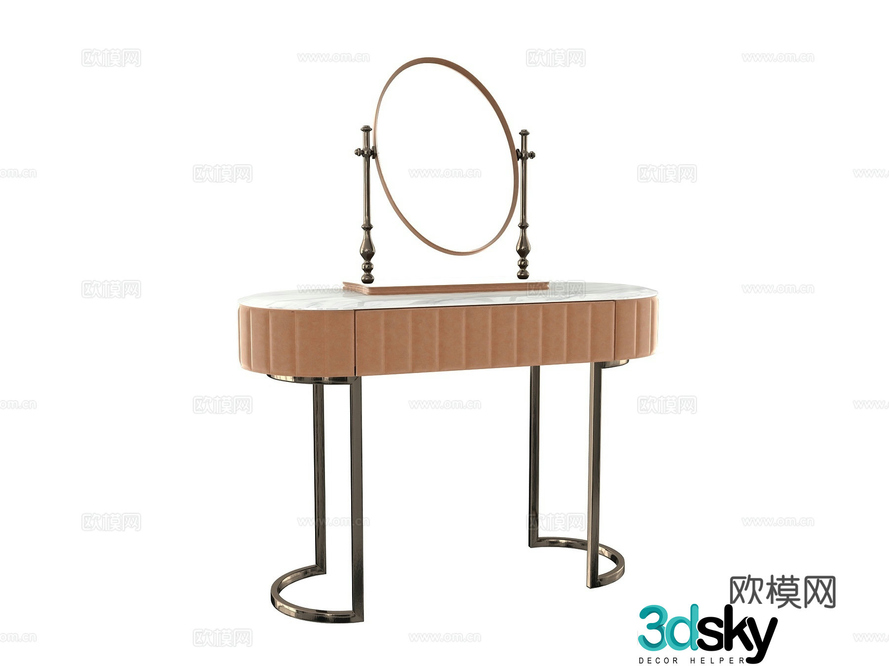 Dressing table 3d model