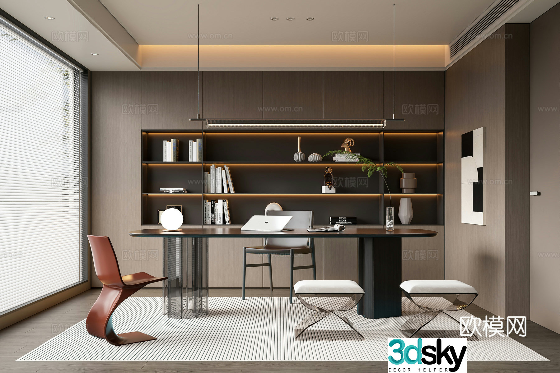 Italian study 3D model