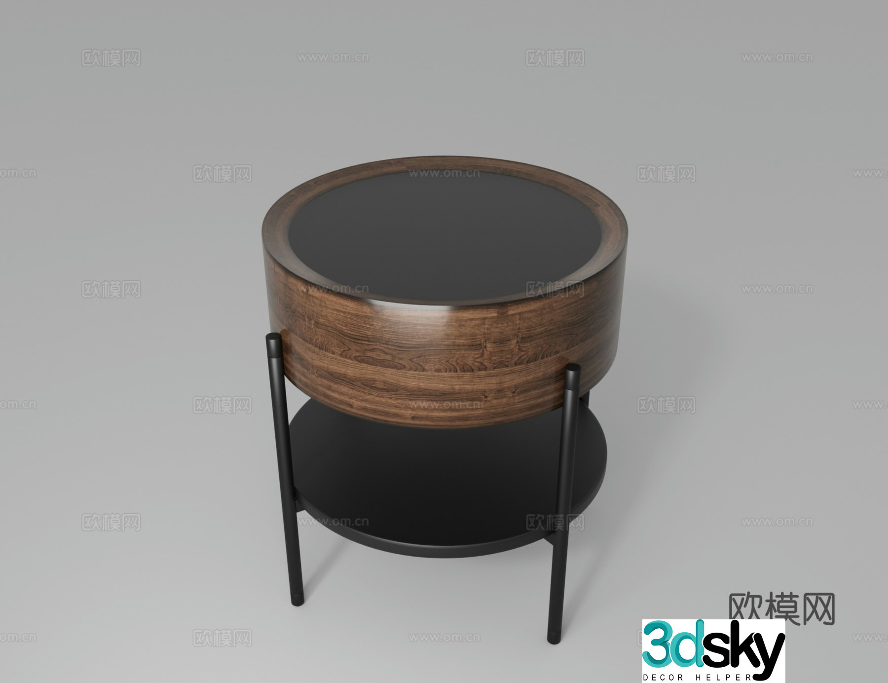 bedside table 3d model