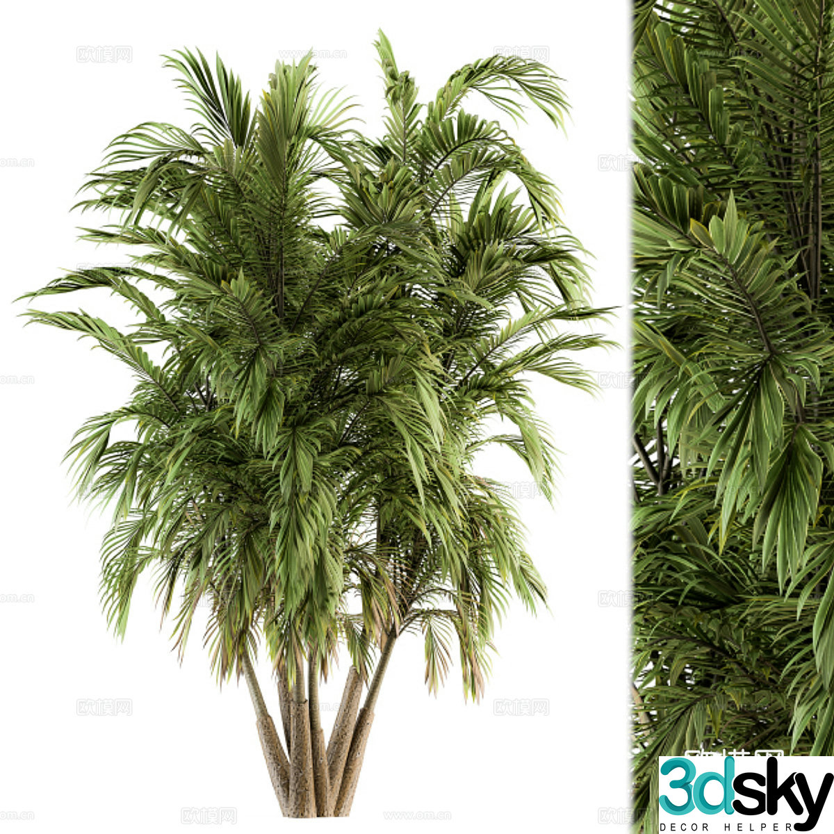 Big tree landscape tree 3d model