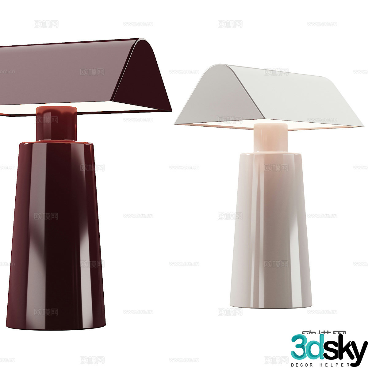 desk lamp 3d model