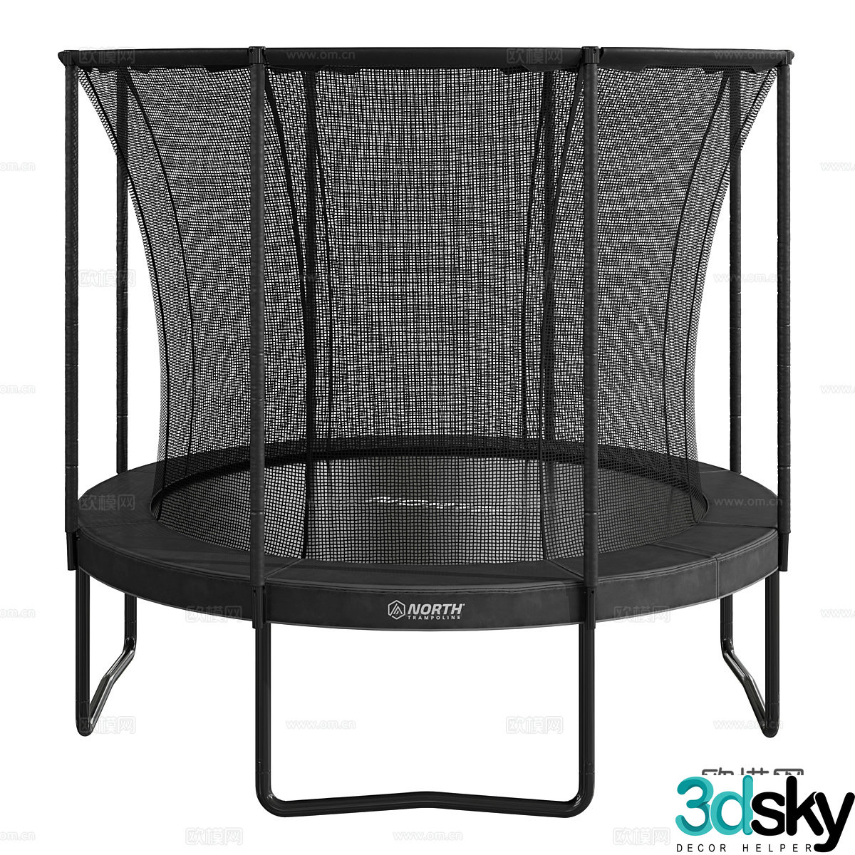 trampoline trampoline 3d model