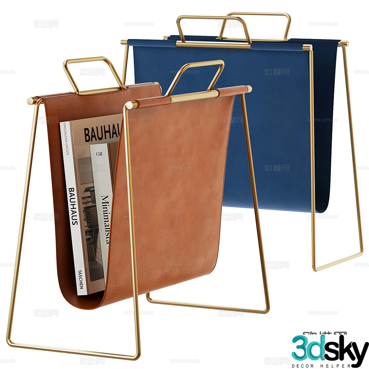 Books and magazines 3d model