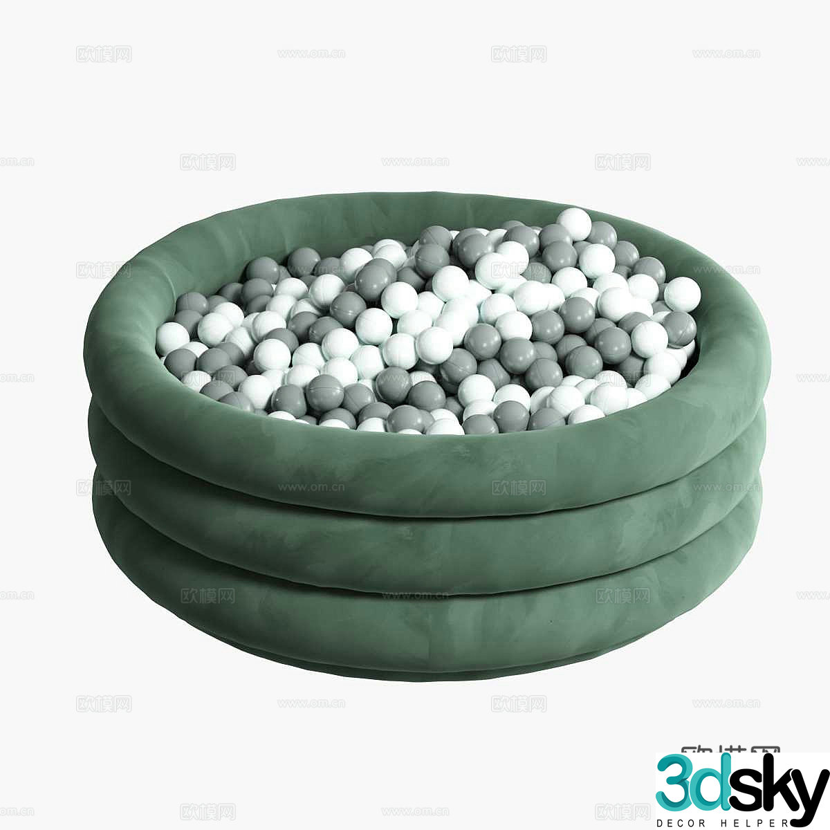 Children’s ocean ball toy 3d model