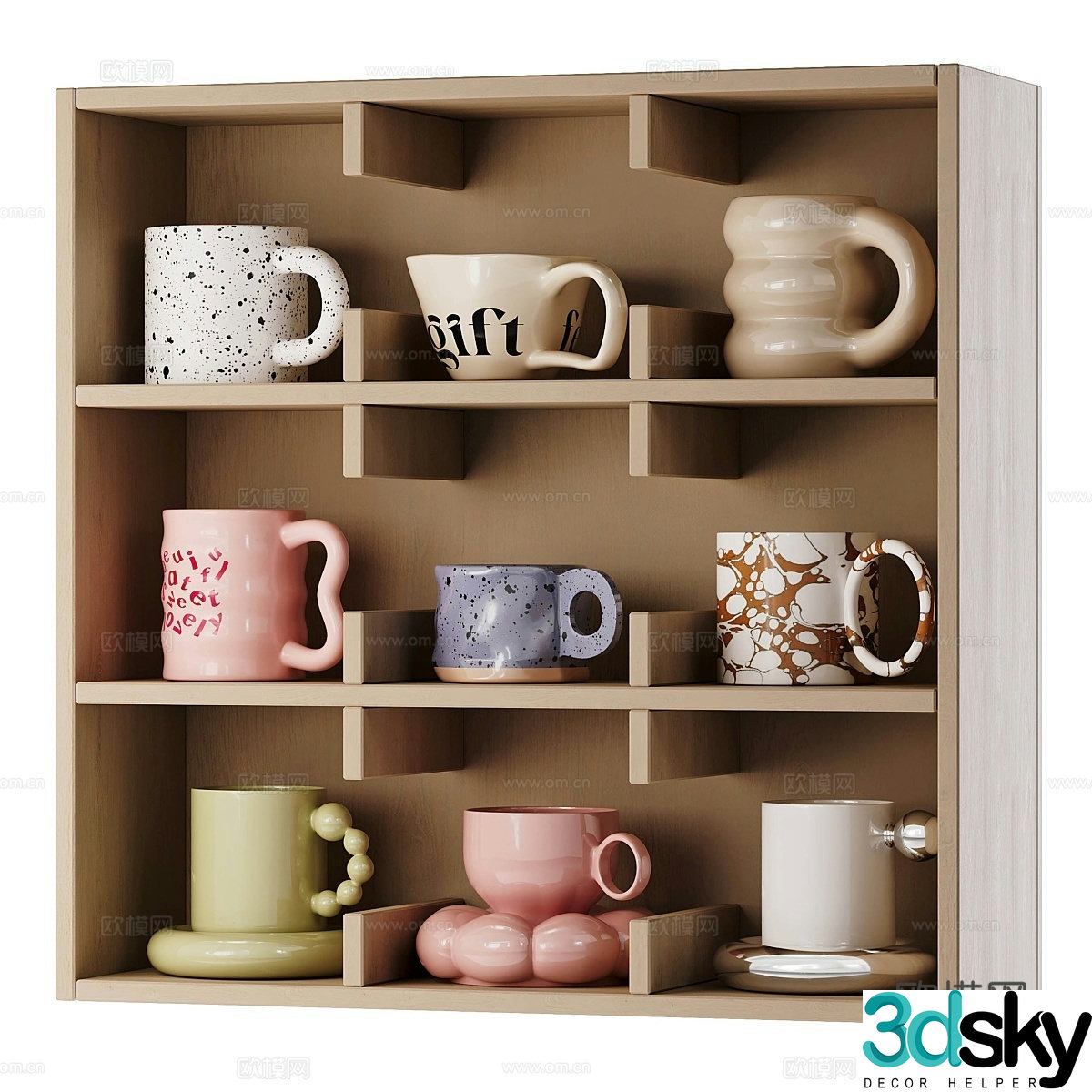 Cup Ceramic Cup Mug 3d model