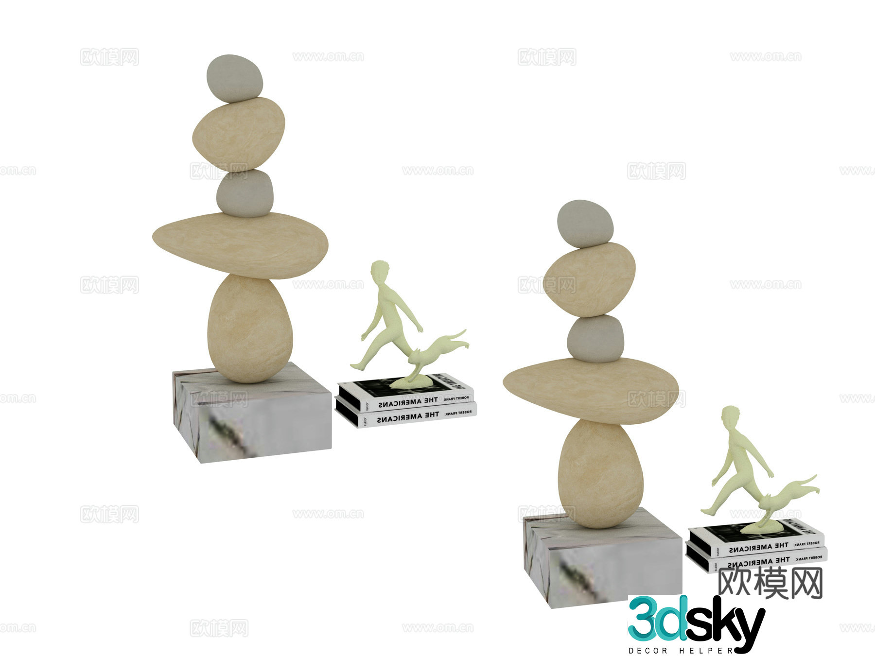 Decoration ornaments sculpture 3d model