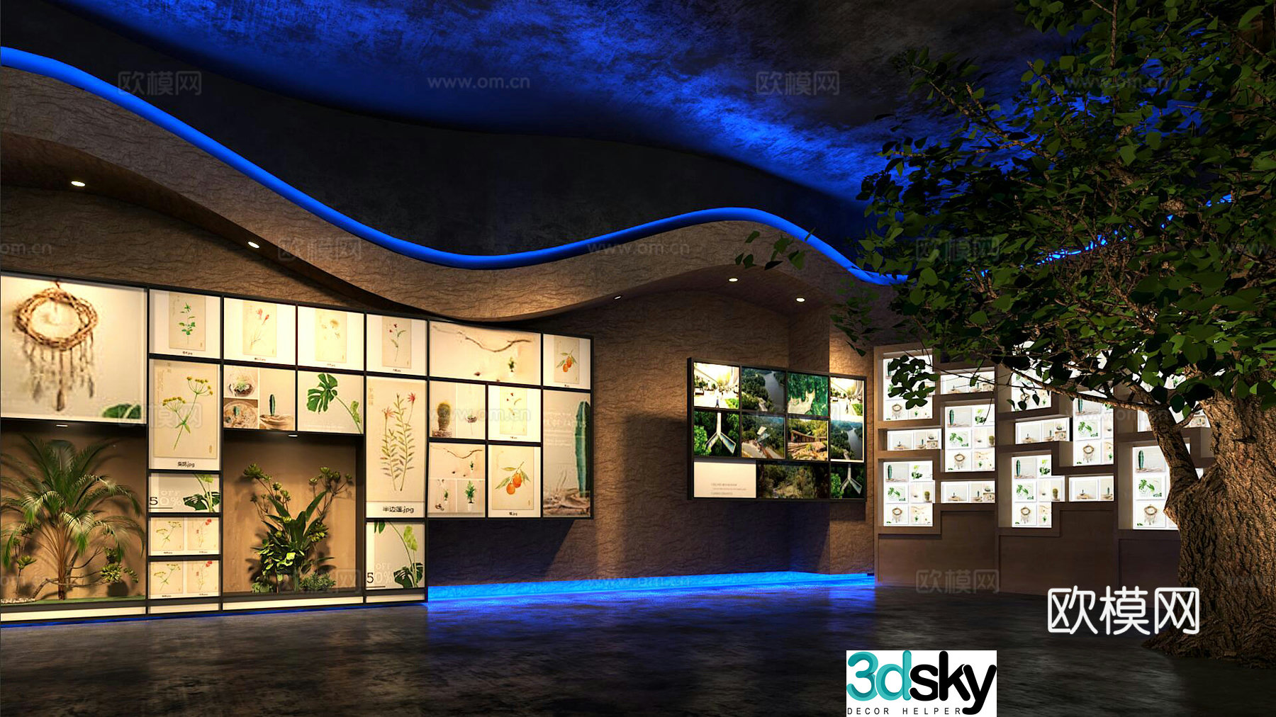 Botanical Museum 3d model