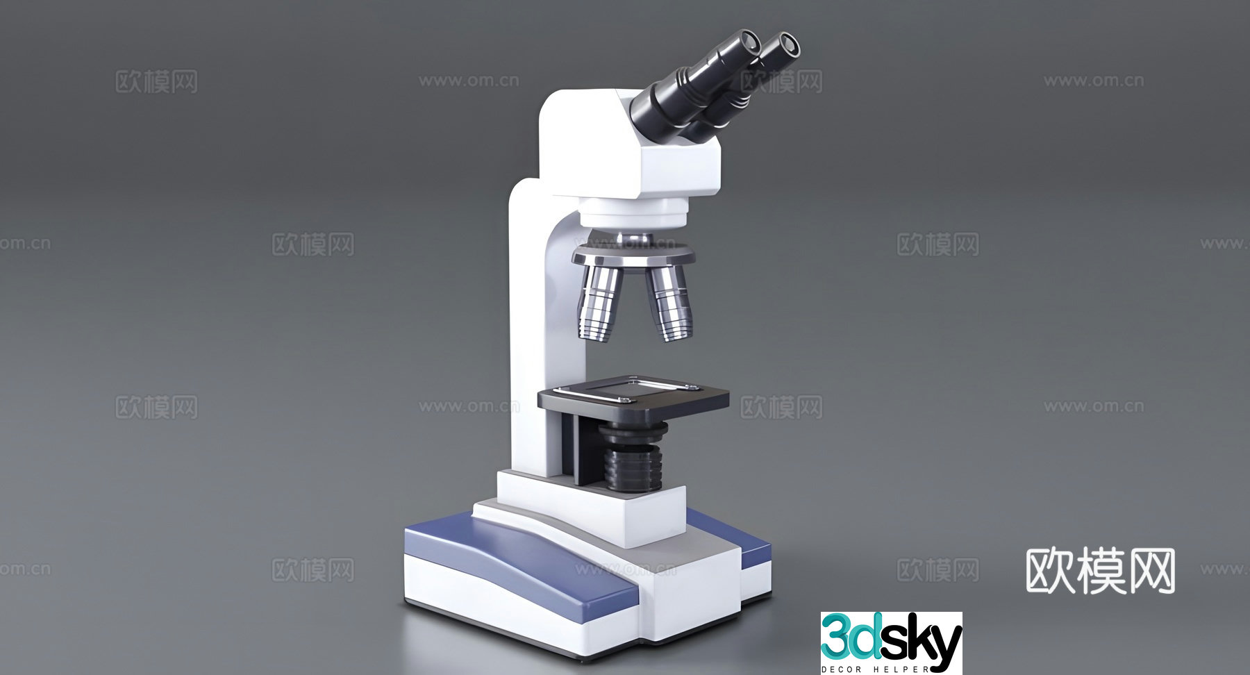 microscope 3d model